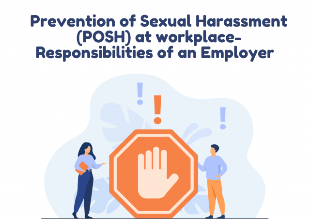 Prevention of Sexual Harassment at workplace - Responsibilities of an ...