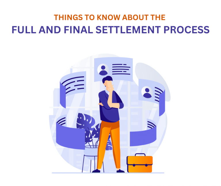 Full And Final Settlement Process Format